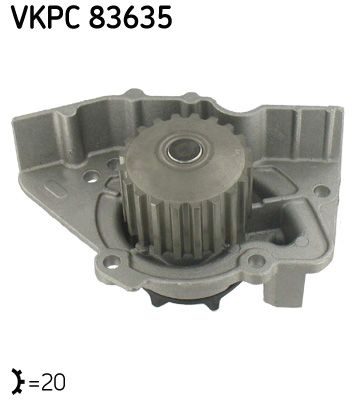 Помпа системи охолодження SKF VKPC83635 - zapix