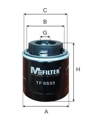 Оливний фільтр MFILTER TF6533 - zapix