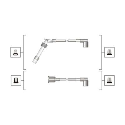 Кабелі запалювання MAGNETI MARELLI 941319170027 - zapix