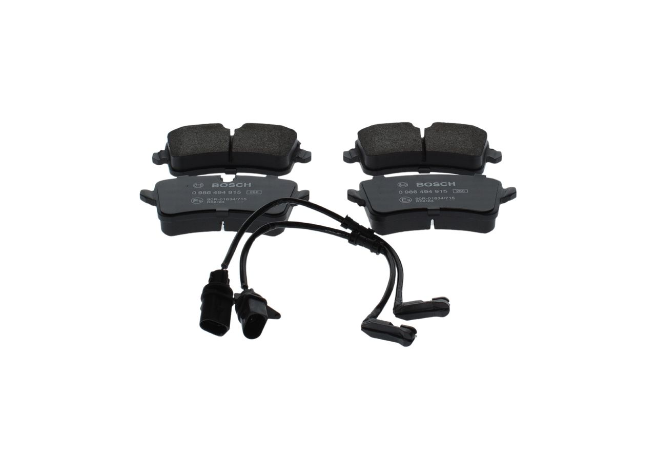 Гальмівні колодки дискові BOSCH 0986494915 - zapix