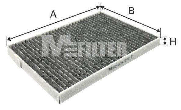 Фільтр салону MFILTER K9129C - zapix