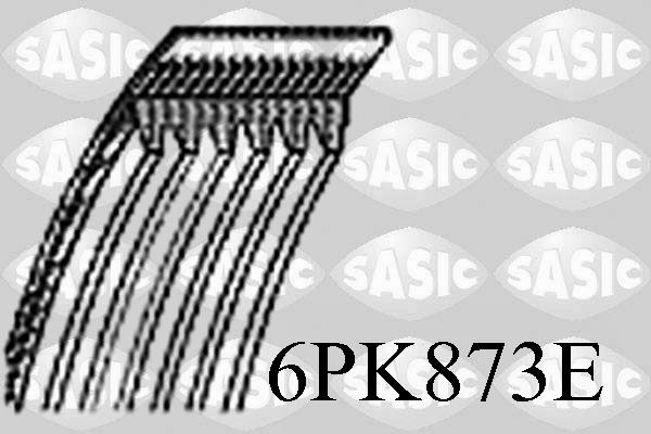 Поліклиновий ремінь SASIC 6PK873E - zapix