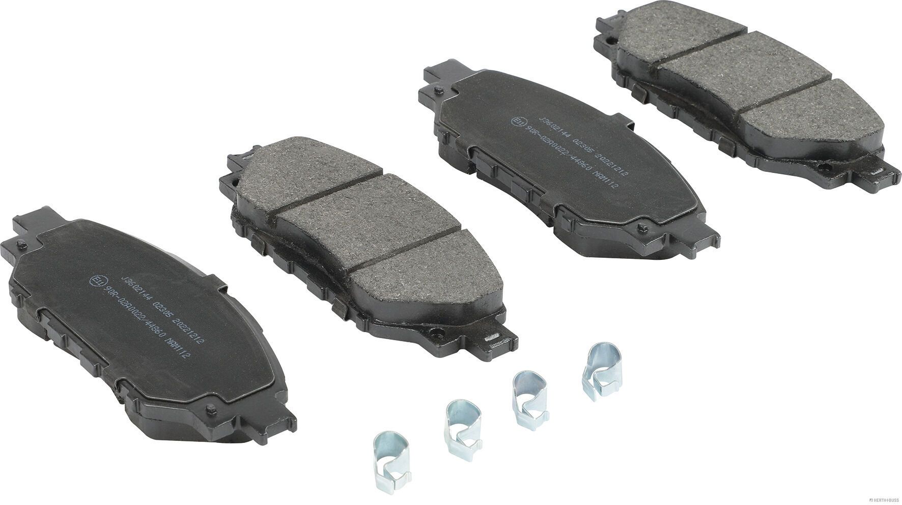 Гальмівні колодки дискові HERTH+BUSS JAKOPARTS J3602144 - zapix