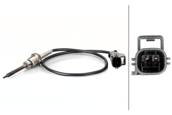 Датчик температури відпрацьованих газів HELLA 6PT014494451 - zapix