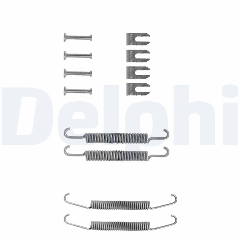 Монтажний комплект барабанних гальмівних колодок DELPHI LY1037 - zapix