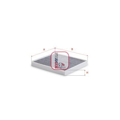 Фільтр салону SOFIMA S4440CA - zapix