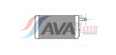 Радіатор пічки AVA QUALITY COOLING FTA6106 - zapix