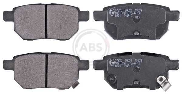 Гальмівні колодки дискові A.B.S. 37926 - zapix