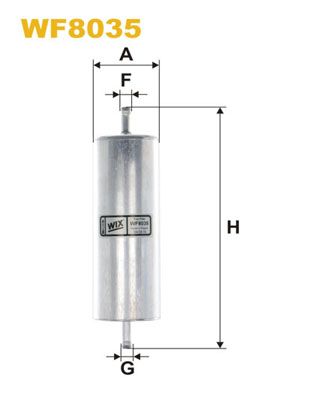 Топливный фильтр WIX FILTERS WF8035