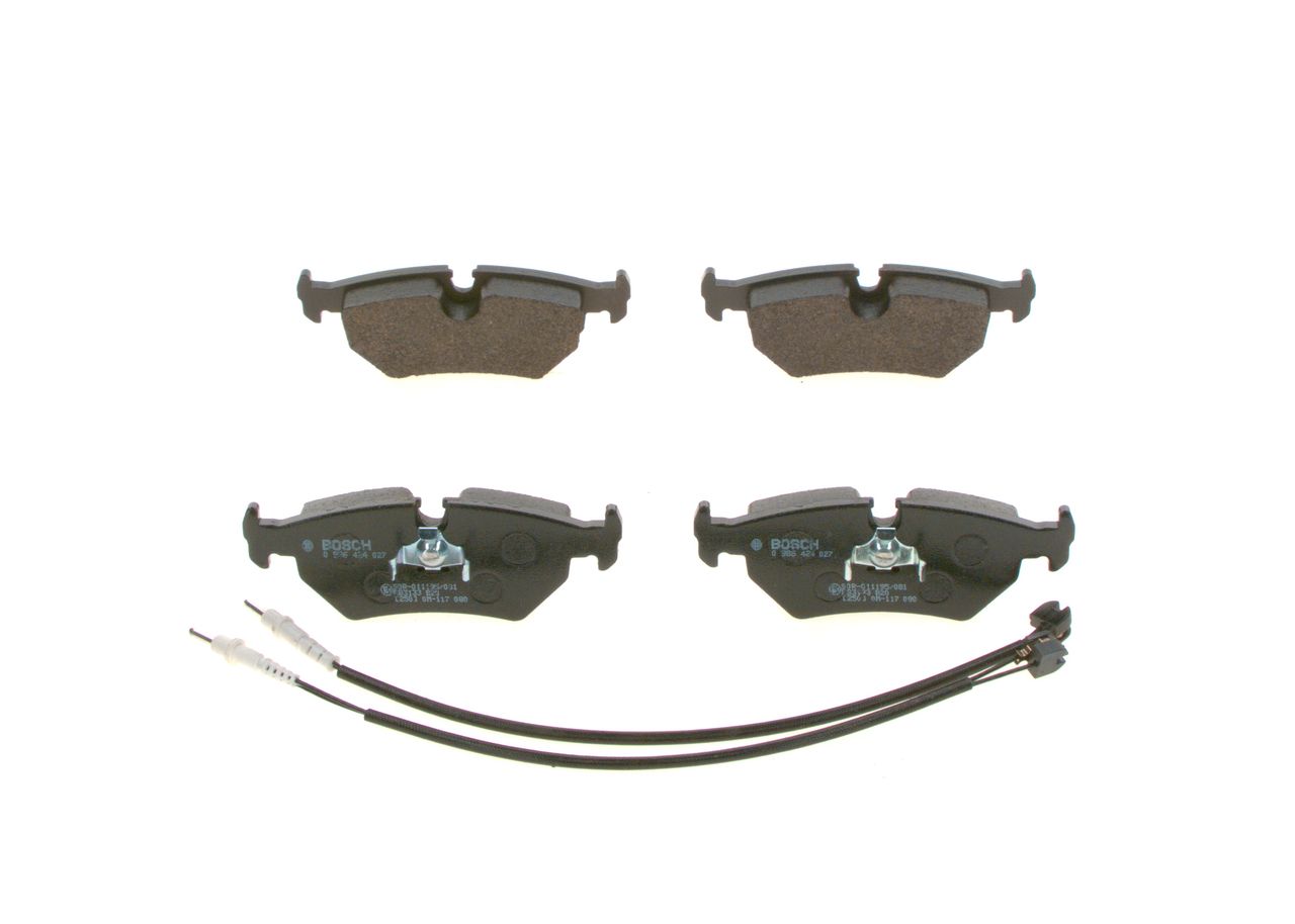 Гальмівні колодки дискові BOSCH 0986424027 - zapix