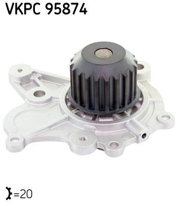 Помпа системи охолодження SKF VKPC95874 - zapix