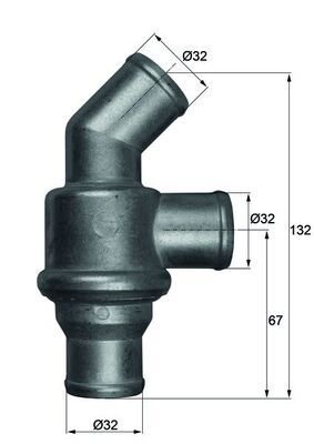Термостат MAHLE TH1680 - zapix