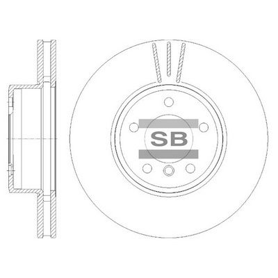 Гальмівний диск HI-Q SD5651 - zapix