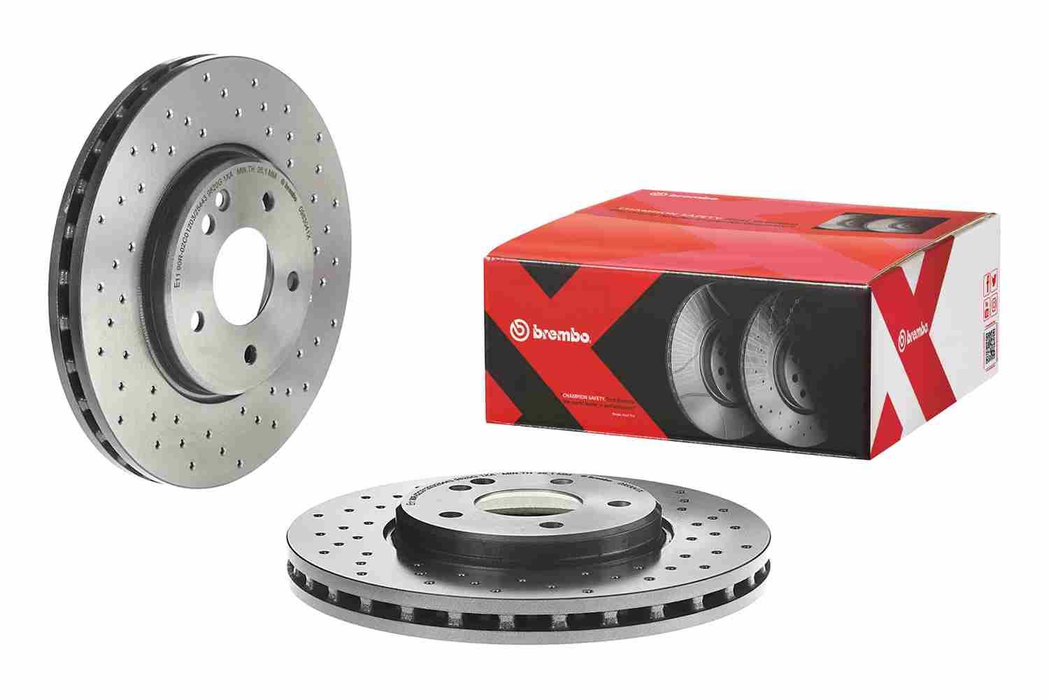 Гальмівний диск BREMBO 0983041X - zapix