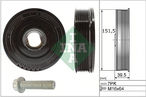 Шків колінвалу SCHAEFFLER INA 544017720 - zapix
