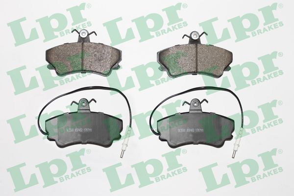 Гальмівні колодки дискові LPR 05P452 - zapix