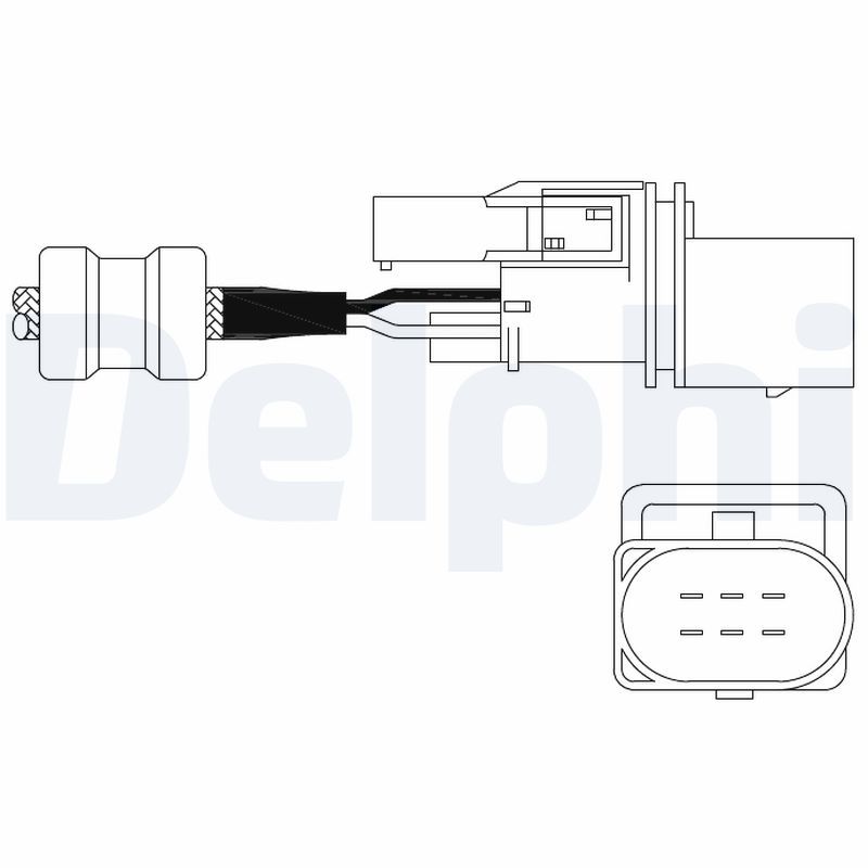 Кисневий датчик DELPHI ES1101412B1 - zapix