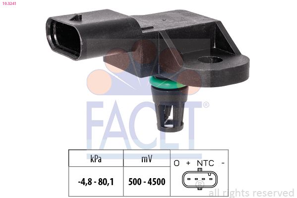 Датчик тиску наддува FACET 103241 - zapix