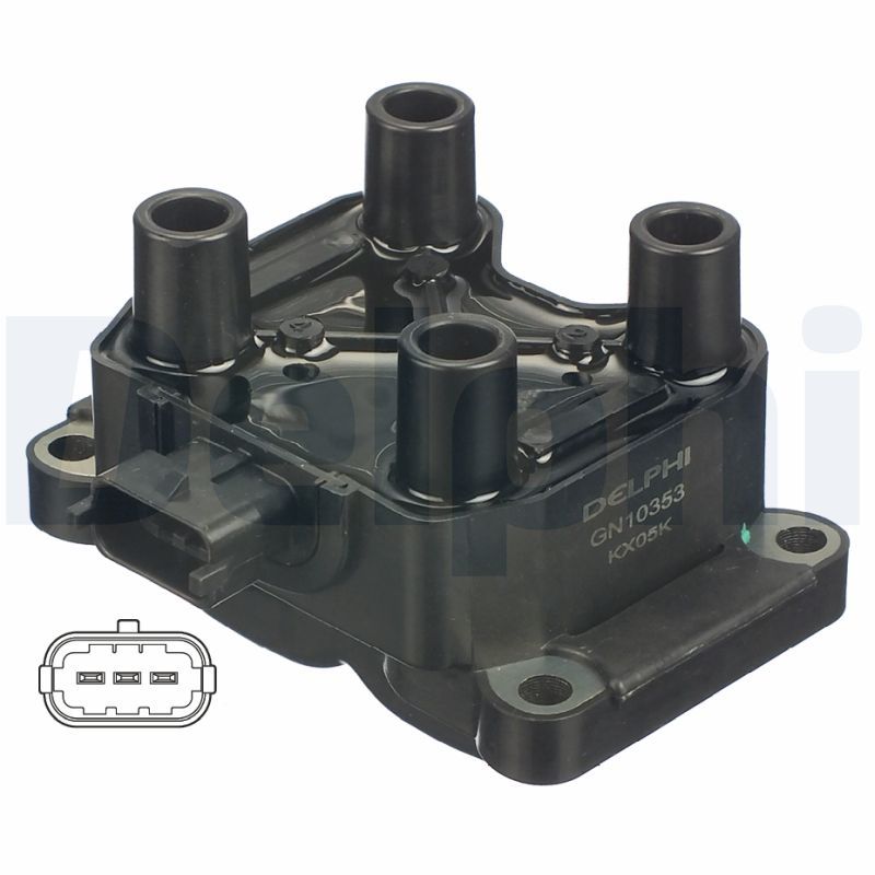 Котушка запалювання DELPHI GN1035312B1 - zapix