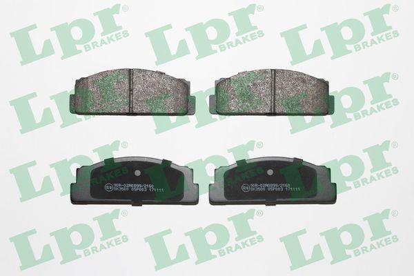 Гальмівні колодки дискові LPR 05P003 - zapix