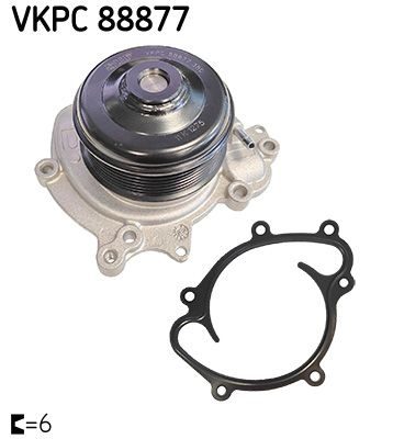 Помпа системи охолодження SKF VKPC88877 - zapix