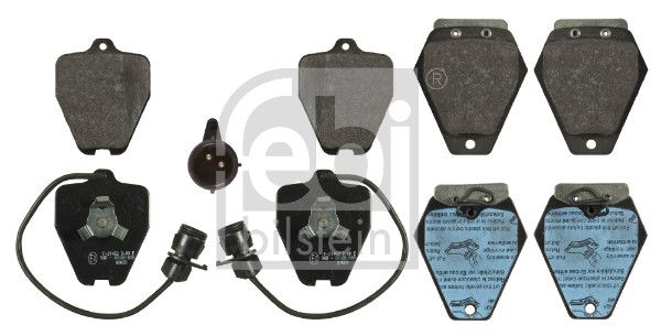 Гальмівні колодки дискові FEBI BILSTEIN 16762 - zapix