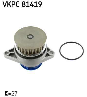 Помпа системи охолодження SKF VKPC81419 - zapix