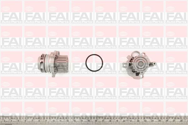 Помпа системи охолодження FAI AUTOPARTS WP6129 - zapix