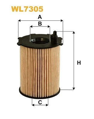 Оливний фільтр WIX FILTERS WL7305 - zapix