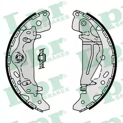 Гальмівні колодки ручника (барабанні) LPR 09230 - zapix