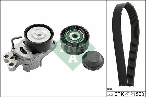 Комплект поліклинових ременів SCHAEFFLER INA 529010910 - zapix