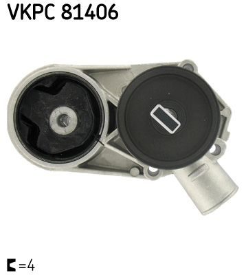 Помпа системи охолодження SKF VKPC81406 - zapix