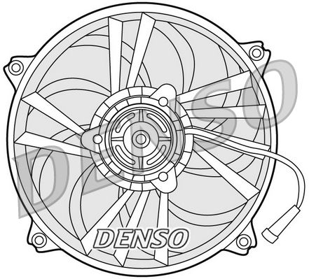 Вентилятор системи охолодження DENSO DER21014 - zapix