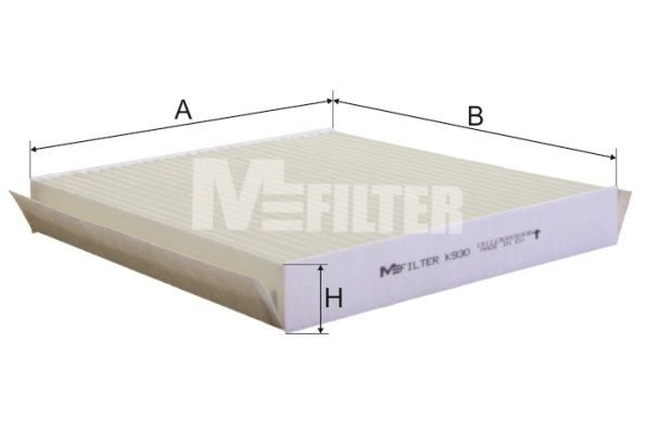Фільтр салону MFILTER K930 - zapix
