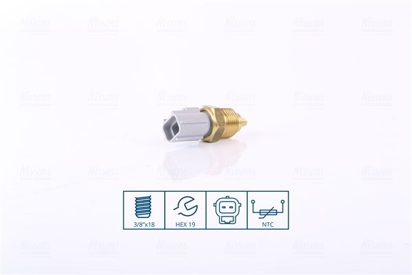 Датчик температури охолоджуючої рідини NISSENS 207057 - zapix