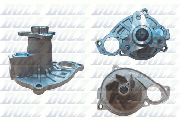 Помпа системи охолодження DOLZ B262 - zapix