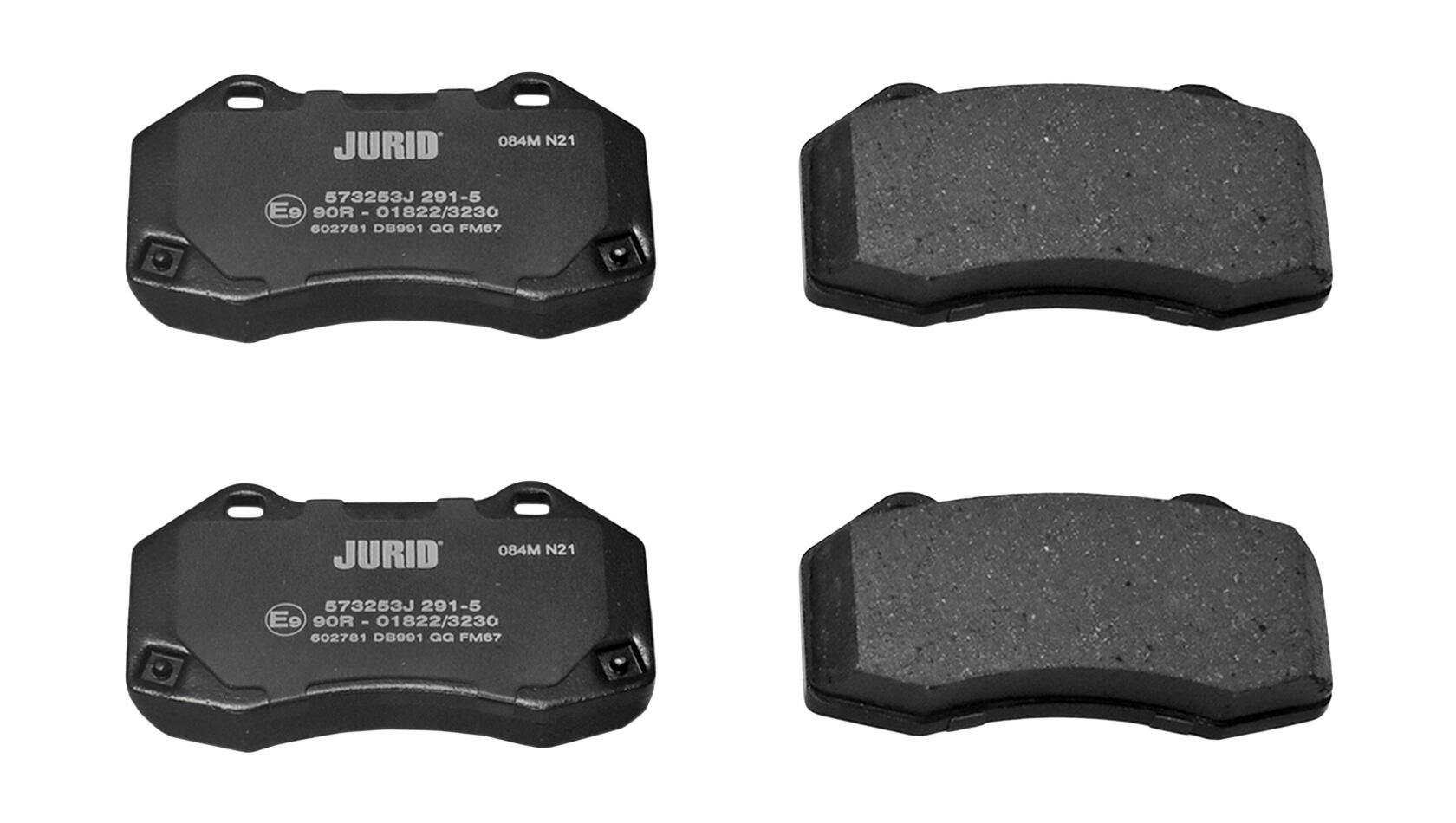 Гальмівні колодки дискові JURID 573253J - zapix