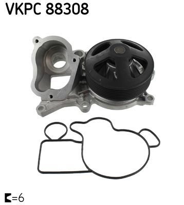 Помпа системи охолодження SKF VKPC88308 - zapix