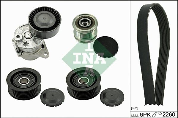 Комплект поліклинових ременів SCHAEFFLER INA 529011521 - zapix