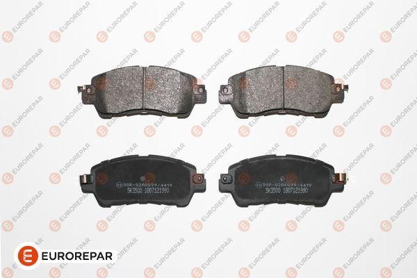 Гальмівні колодки дискові EUROREPAR 1697649380 - zapix