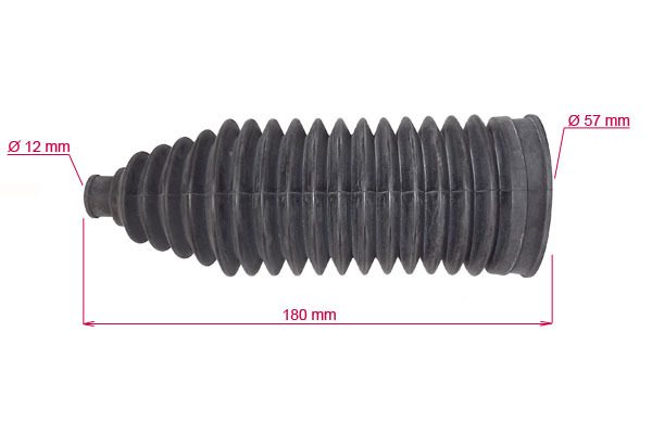 Пильник рульової рейки MSG ME213DUSTER - zapix