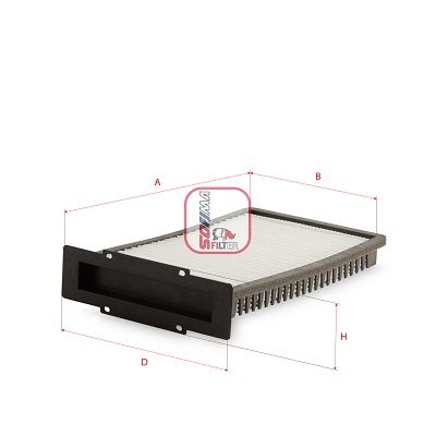 Фільтр салону SOFIMA S3621C - zapix