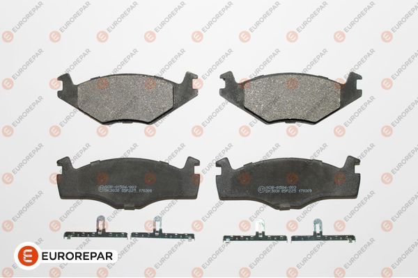 Гальмівні колодки дискові EUROREPAR 1617248080 - zapix