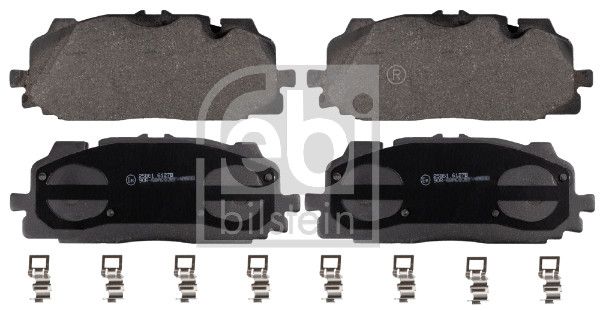 Гальмівні колодки дискові FEBI BILSTEIN 171413 - zapix