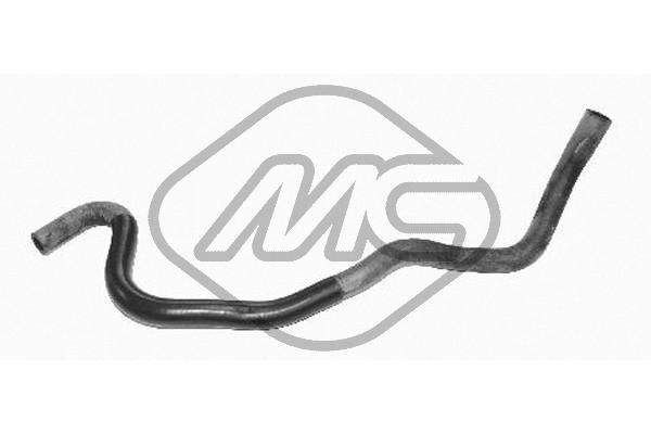 Патрубок системи охолодження METALCAUCHO 08949 - zapix