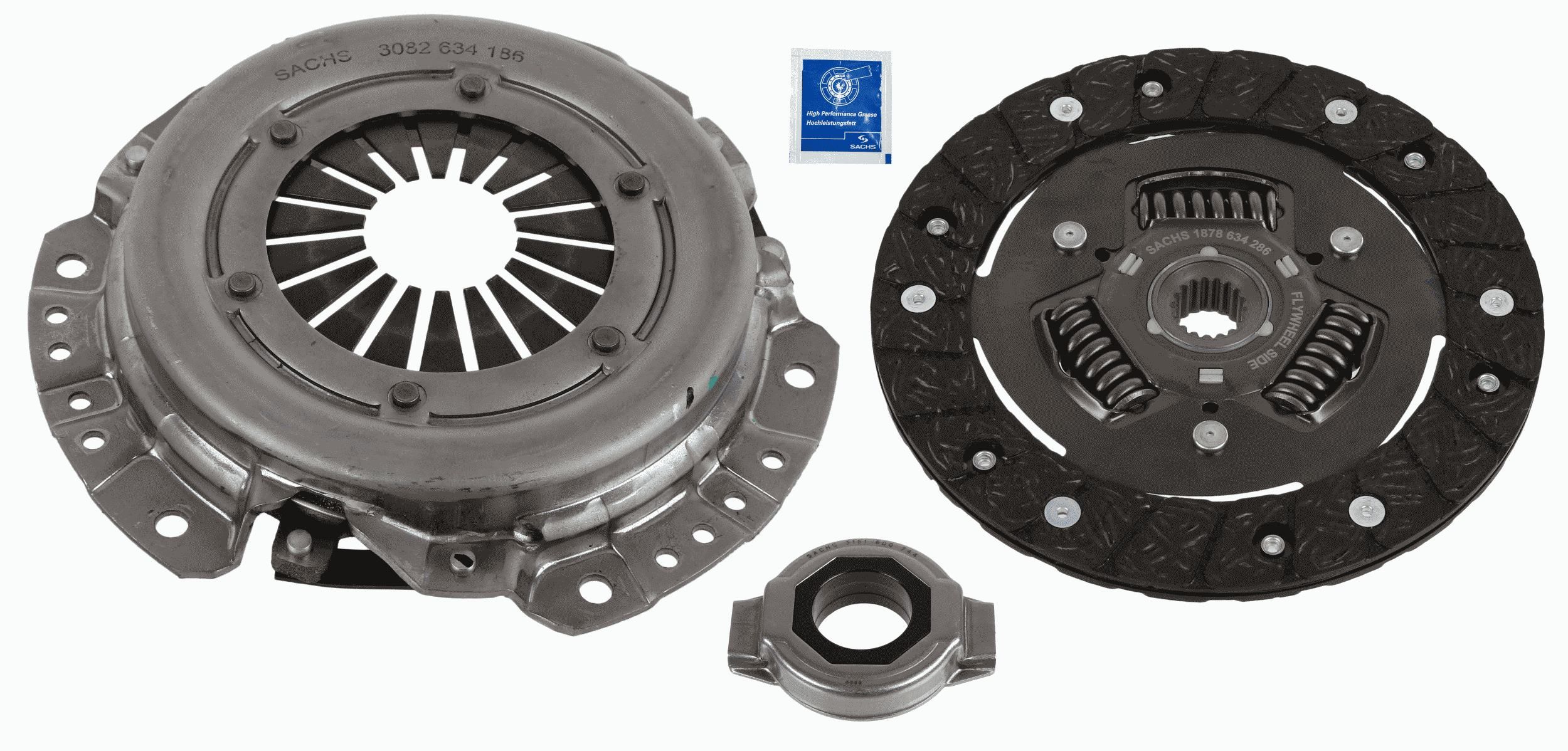 Комплект зчеплення SACHS 3000951686 - zapix
