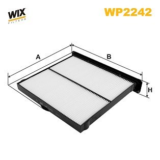 Фільтр салону WIX FILTERS WP2242 - zapix