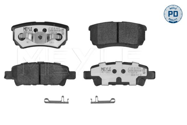 Гальмівні колодки дискові MEYLE 0252401416PD - zapix