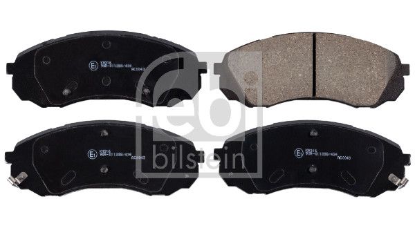 Гальмівні колодки дискові FEBI BILSTEIN 170293 - zapix