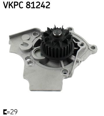 Помпа системи охолодження SKF VKPC81242 - zapix